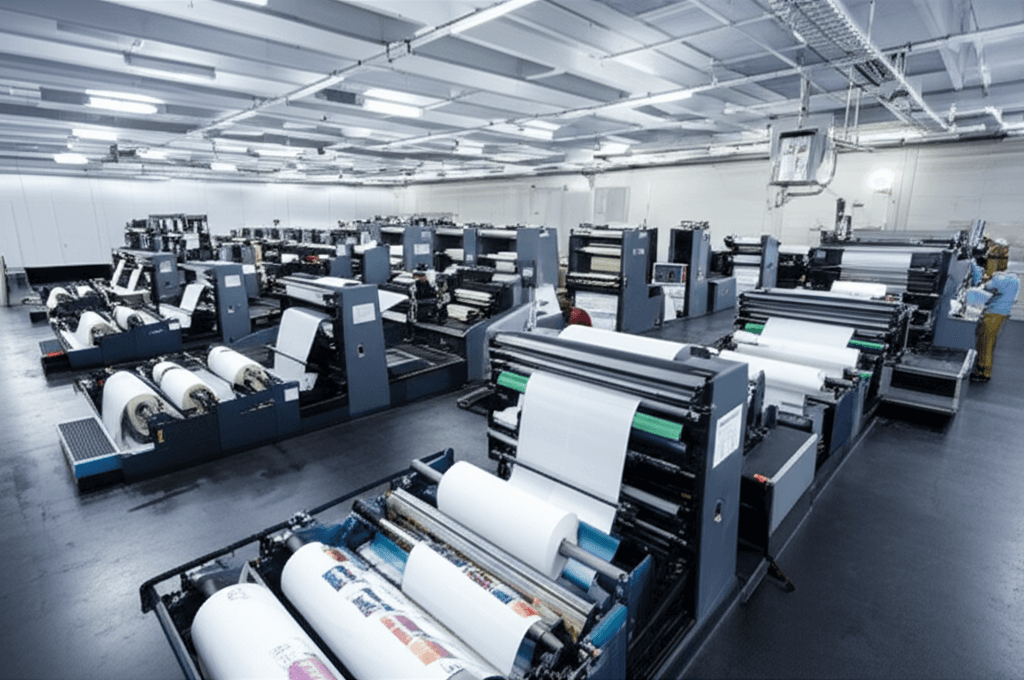 Modern printing facility